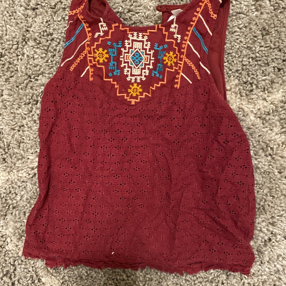 Detailed Red tank